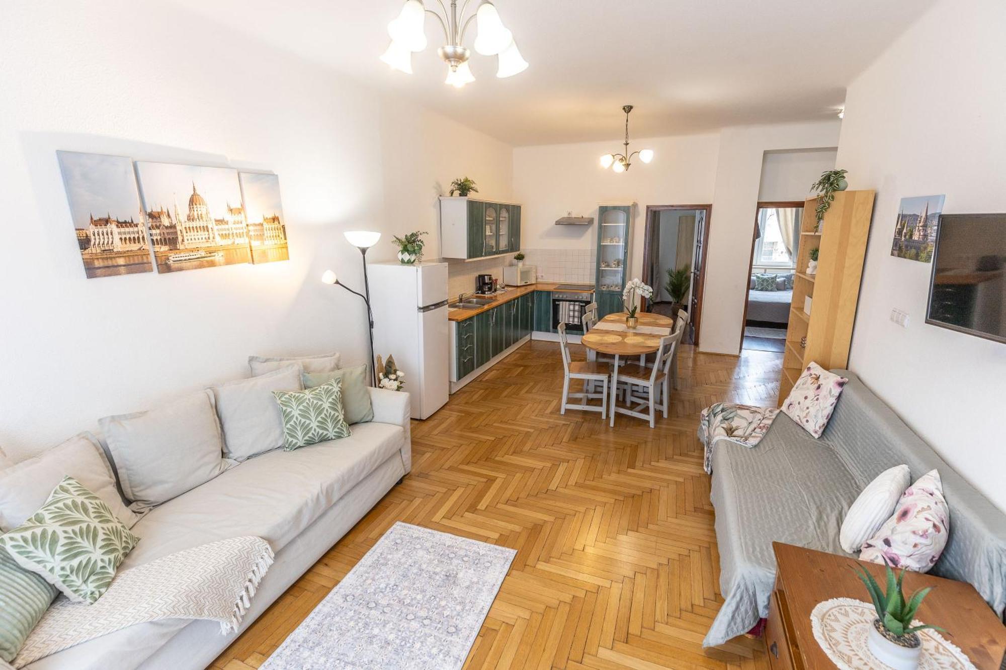 Apartament Riverside Balcony With View To Danube